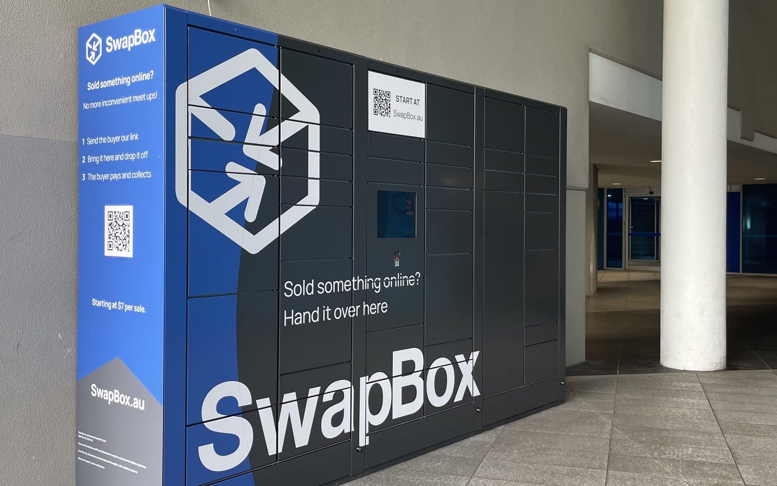 The SwapBox locker at Robina Town Centre